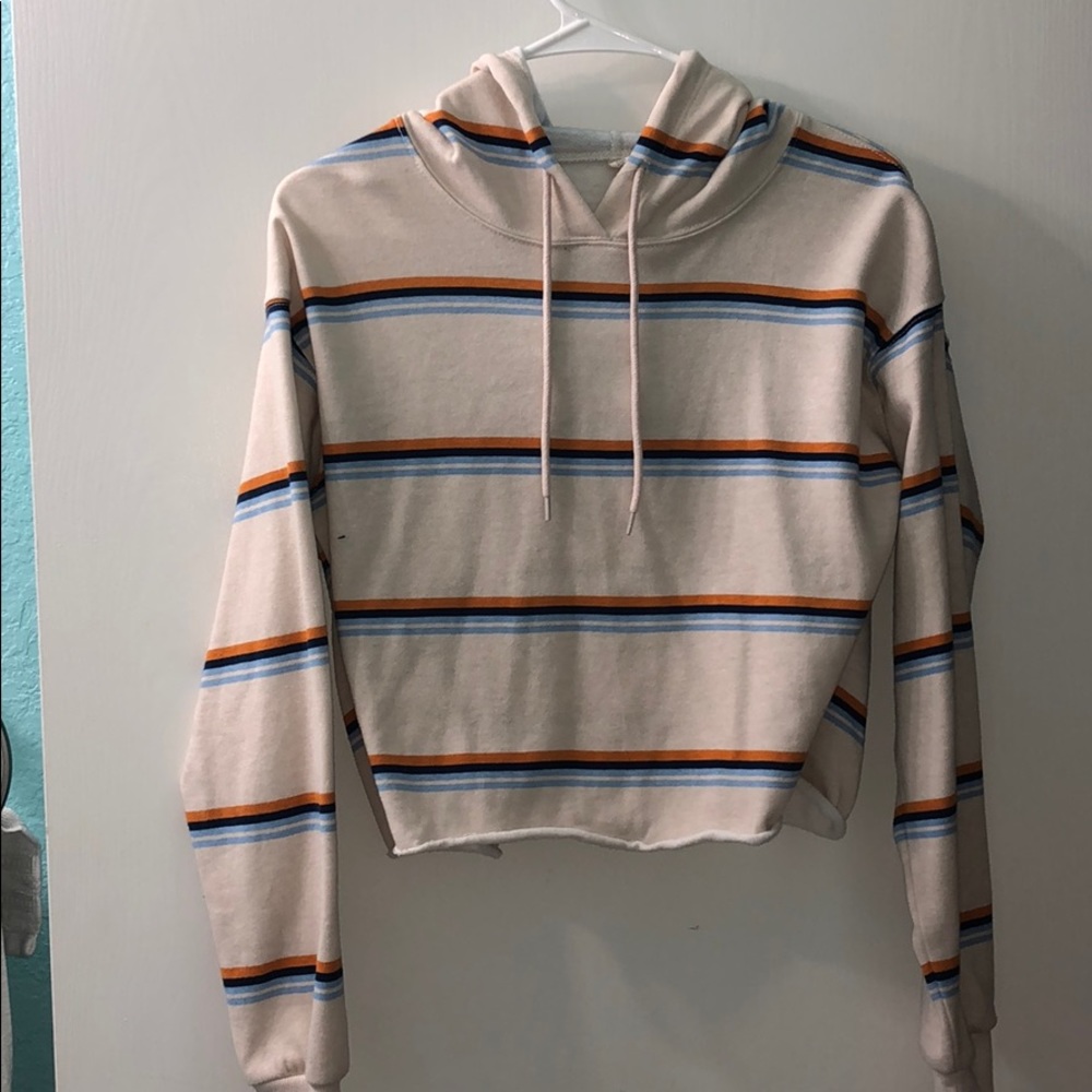 Striped hoodie